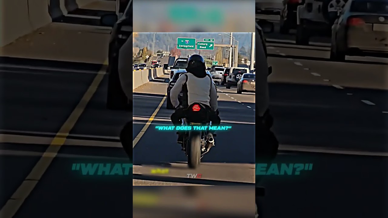 Driver Ignored the Rider’s Signal Until He Saw the Truth 🤯