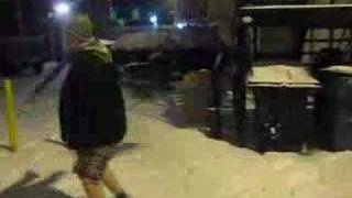 Extreme Garbage Bag Throw