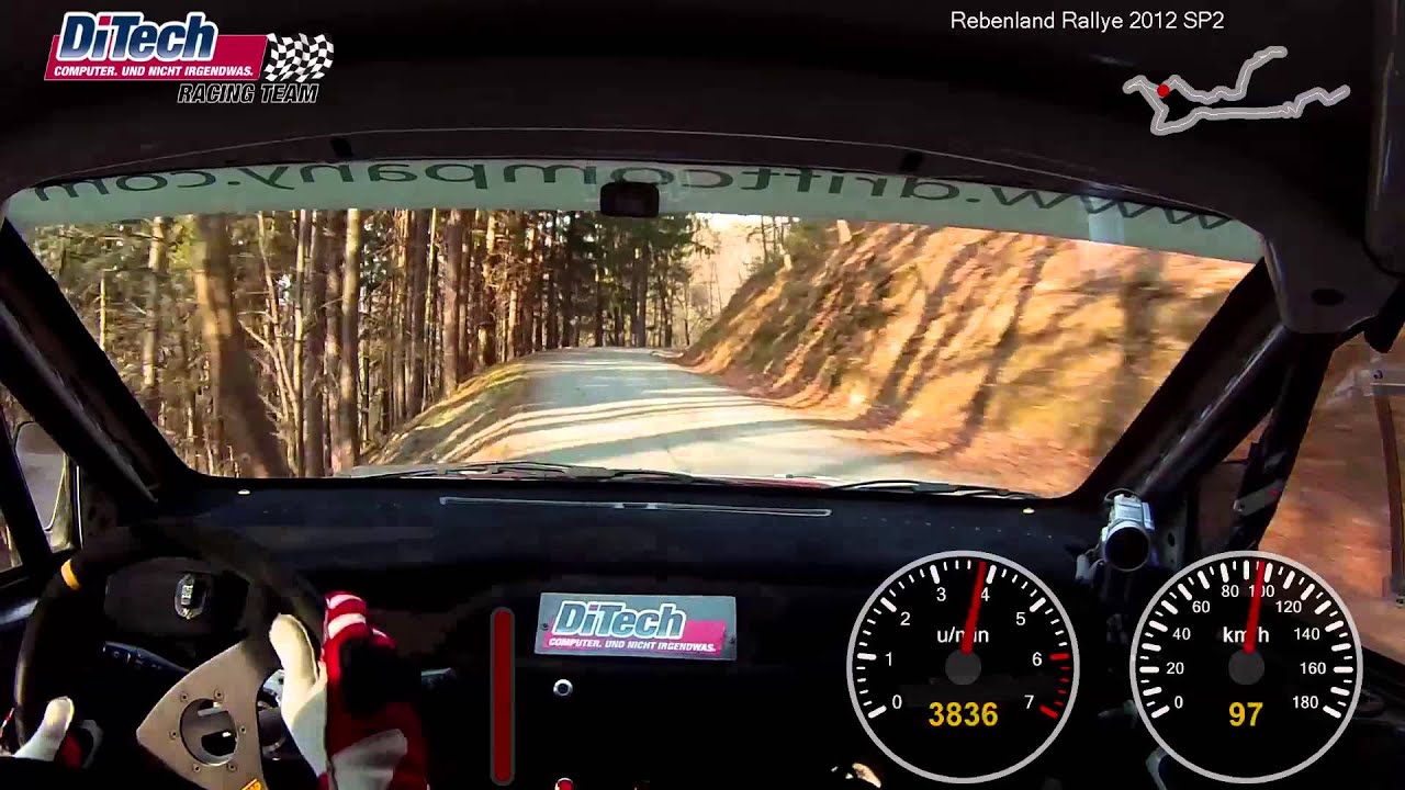 Beppo Harrach onboard Rebenland Rallye