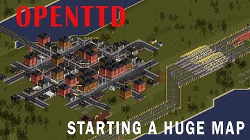 OpenTTD FIRS | S01E01 | Massive Steeltown journey begins!