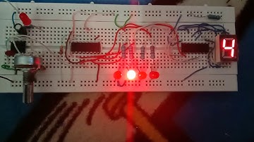 Up Counter 74LS192 & 74LS247