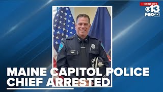 Maine Capitol Police chief accused of assaulting Hallowell police officer