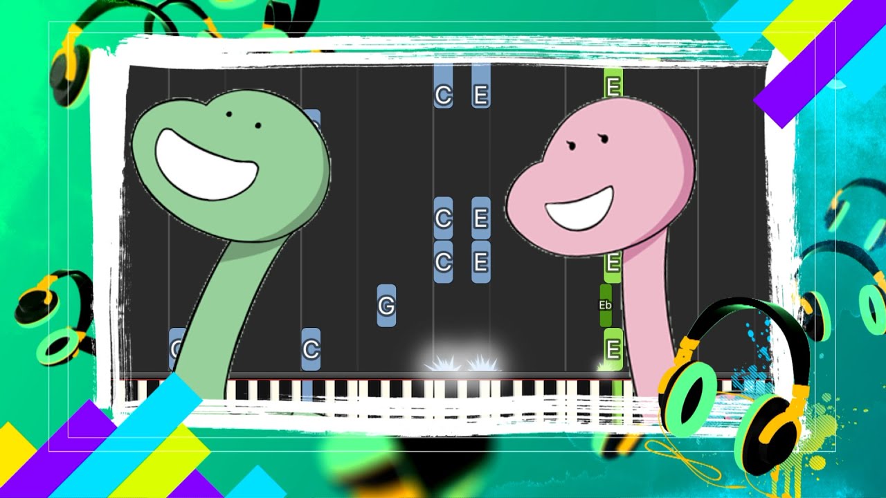 Like a Dino - Piano Tutorial