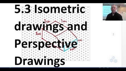WA 20 5.3 (#1of2) 3-D Representations (isometric and perspective drawings)