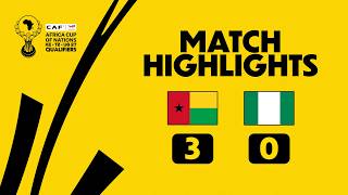 Guinea Bissau 3-0 Nigeria | Match Highlights l TotalEnergies AFCONQ2027 l Group L