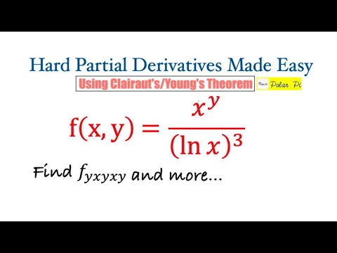 Partial Derivatives - Hard Examples Made Simple (Clairaut's Theorem ...