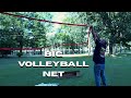 Warmounts 18ft Freestanding Volleyball Net - Set up in under 5 Min