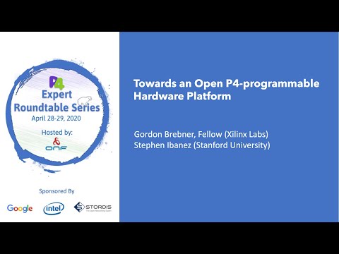 Presentation: Towards an Open P4-programmable Hardware Platform