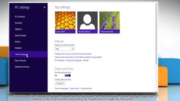 How to change the System Time in Windows® 8.1