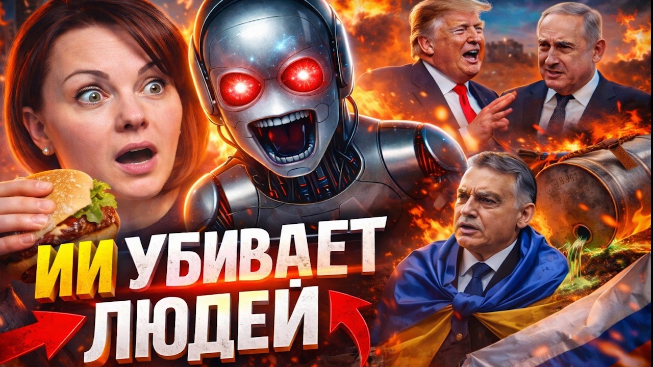 ИИ УБИВАЕТ ЛЮДЕЙ, ЗЕЛЕНСКИЙ VS ОРБАН, УБИЙСТВО НА БАЛИ И ДРУГИЕ СКАНДАЛЬНЫЕ НОВОСТИ
