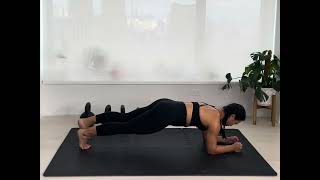 Forearm Plank Toe Taps