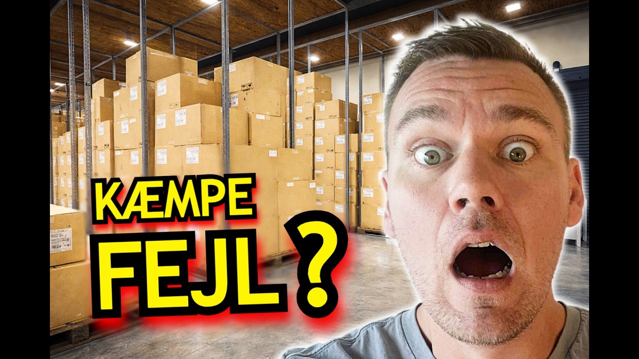 Projekt lager er ved at KOLLAPSE… | Hypermarket Simulator