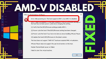 This Host supports AMD-V. but AMD-V is disabled! [SOLVED] 2022