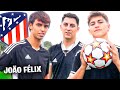 JOÃO FÉLIX vs XBUYER vs ERIC ¡Reto de fútbol definitivo!