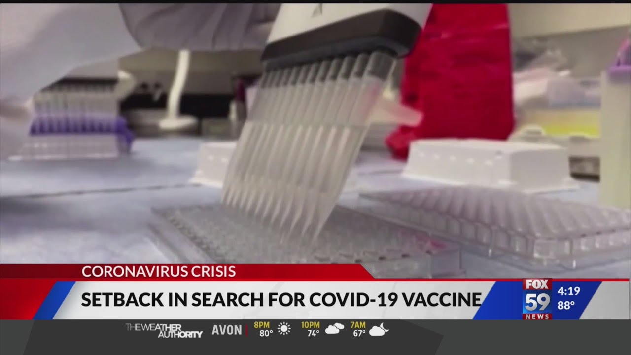 Setback in search for COVID-19 vaccine