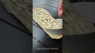 Stylish Sandals Crafted from Corn Leaves! Incredible Recycling!