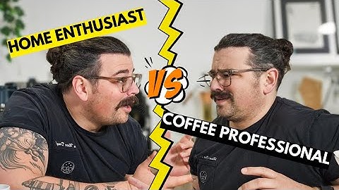 Baristas: Coffee Professionals vs Home Enthusiasts