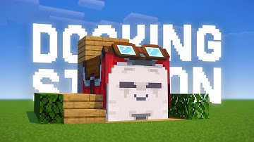 How to Build Simple Happy Ghast Docking Station - Minecraft Tutorial