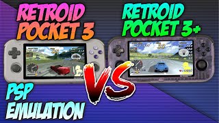 Retroid Pocket 3 vs 3 Plus PSP Emulation Test