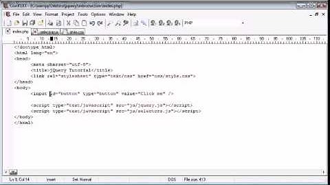 jQuery Tutorial   19   This selector