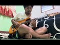 Some solo improvisation with YouTube backing track