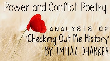 Analysing John Agard’s ‘Checking Out Me History’