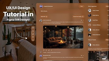 Figma Tutorial: Designing a Full VR Website with Morphism in Figma