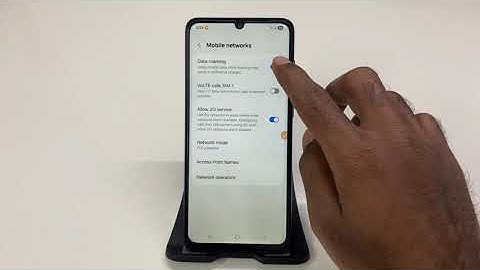 How to Enable or Disable Data Roaming on Samsung Galaxy M07 || Data Roaming Settings Explained