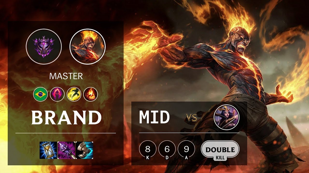 Brand Mid vs LeBlanc - BR Master Patch 10.6