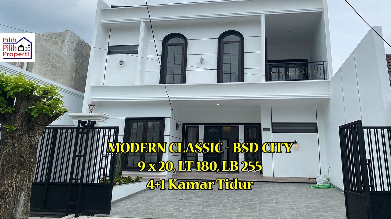 RUMAH BSD MODERN CLASSIC DIJUAL #rumahbsd #rumahidaman