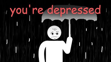 how to actually become happy in 8 minutes (explained by a stickfigure)