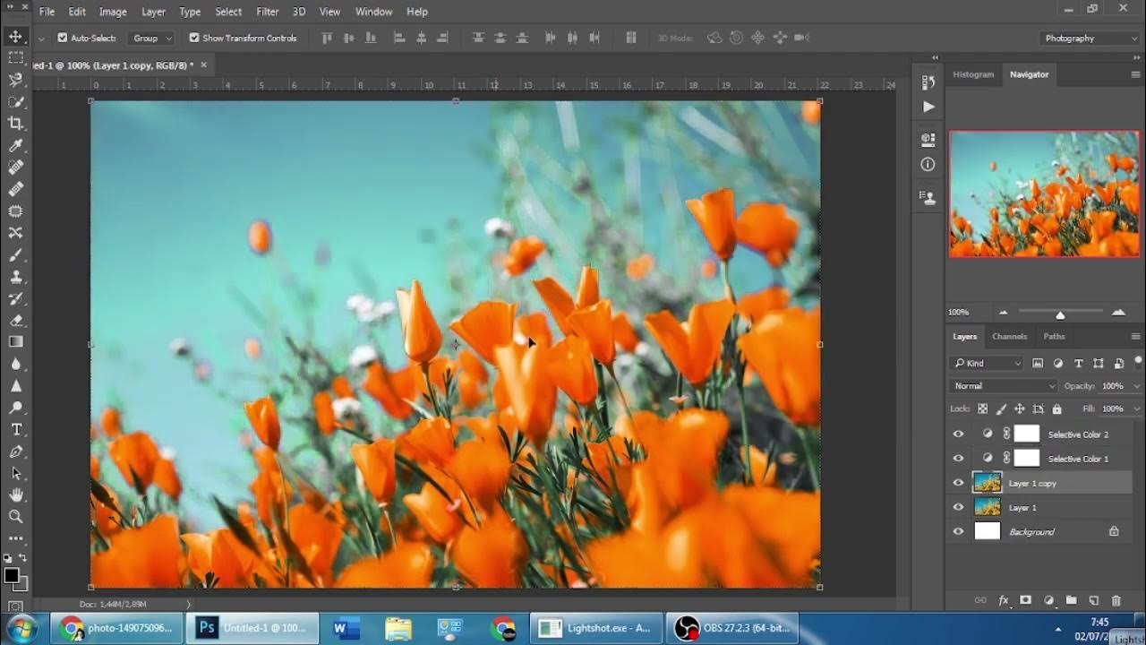 how-to-select-color-in-photoshop-youtube