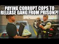 Paying corrupt cops to release gang from prison  gta rp  grizzley world whitelist