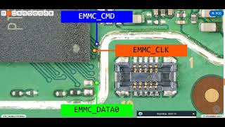ZTE Nubia V70 Max ISP Pinout Test Point Dead Boot Repair Solution EMMC ISP Pinout Dead Fix UFI EasyJ