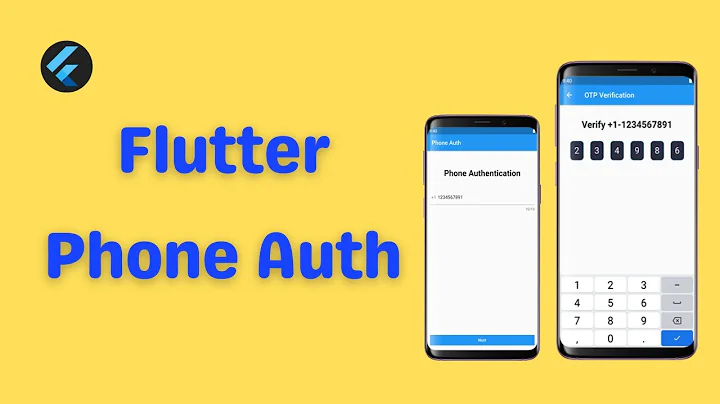 Flutter Phone Authentication | Implementing Phone Auth Using Flutter & Firebase + Source Code