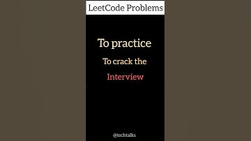 Leetcode problems to practice to crack the Interviews|Leetcodeproblems#programming#leetcode #coding