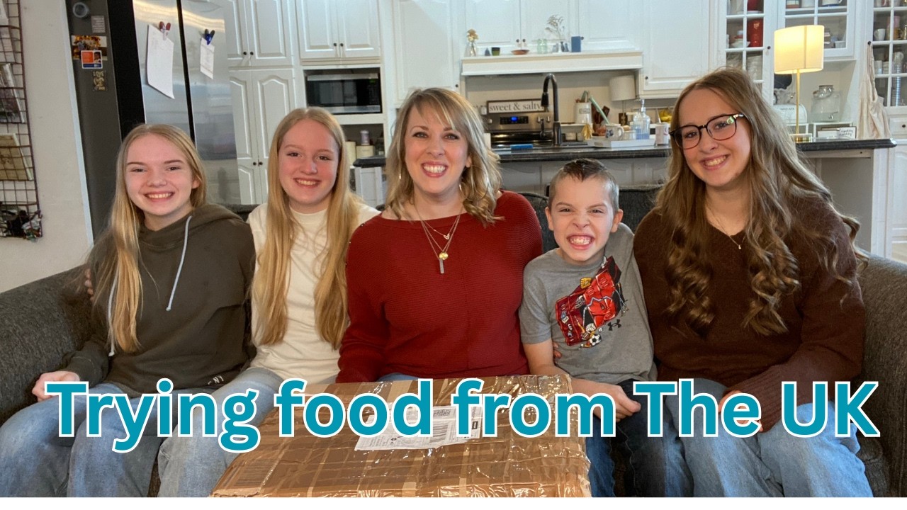 My Kids and I Try Food From the UK! || First Reaction