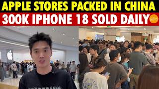 iPhone 8 Lasts 10 Years, Huawei Dies In 24 Hours: iPhone 18 Sells 300K Daily, Huawei Stores Empty News