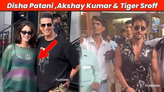 Disha Patani And Akshay Kumar || Disha Patani Airport Look Viral Video || MG