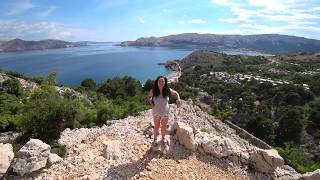 Hiking Trail to Beach Vrzenica, Baska // KRK Island // Croatia [4k]