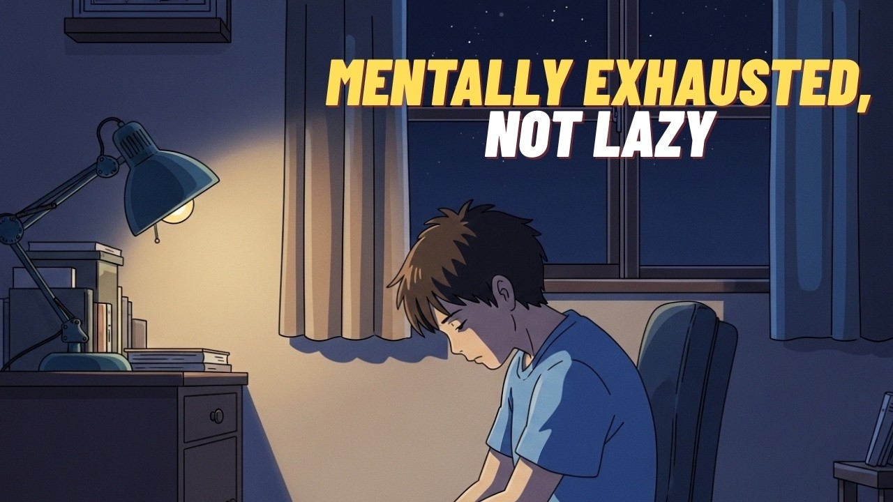 You’re Not Lazy — You’re Mentally Exhausted