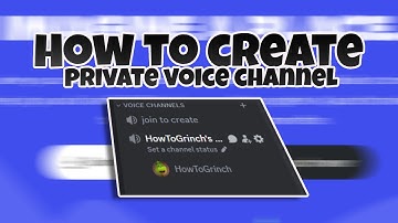 How to make a Join to Create voice channel on Discord!