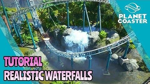 PLANET COASTER TUTORIAL: How To Build Realistic Waterfalls