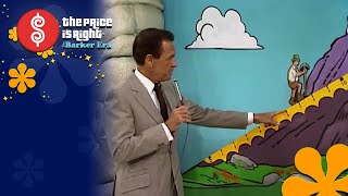 Blooper Host Bob Barker Points Out Some Bad Math During Cliff Hangers  The Price Is Right 1984