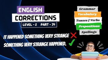 Learn English with Common Errors Level 2 Part 34 | Spotting errors | English Mistakes