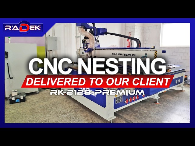 OUR SATISFIED CUSTOMER - CNC NESTING RK-2128-PREMIUM - RADEK - YouTube