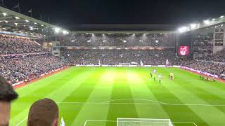 Aston Villa vs Wolverhampton Wanderers pre-match light show (04.01.2023)