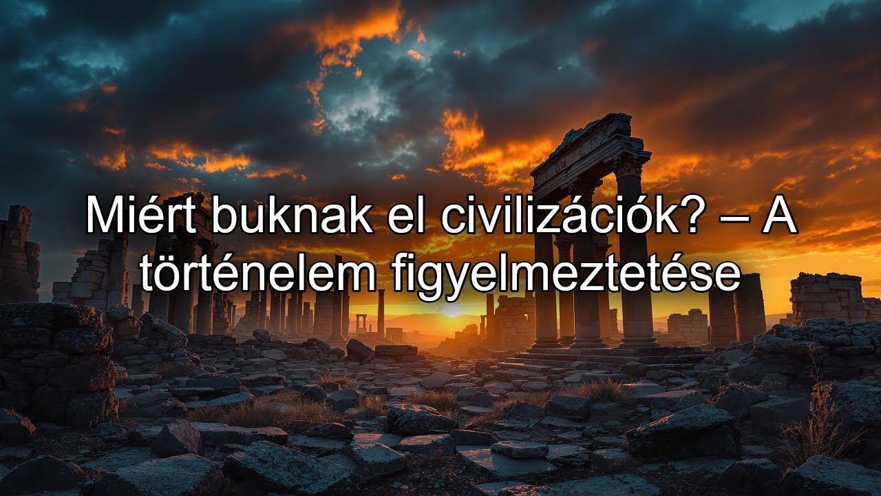 Miért buknak el civilizációk? – A történelem figyelmeztetése
