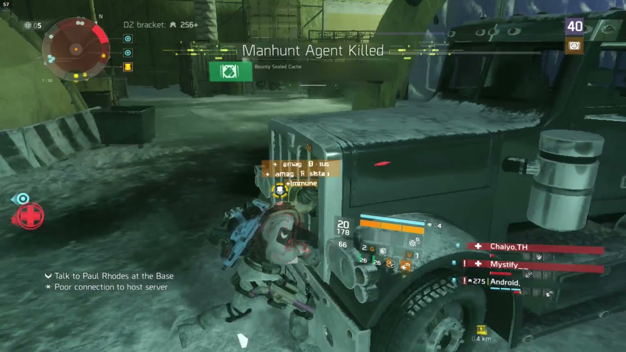 The Division Dark Zone in 2021 Group PVP vs Army (feat. Origin Ticha22)