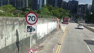[A hot weather runs to TKO-LT Tunnel] CTB 790 bus ride from Oscar By The Sea to Mody Road (TST)